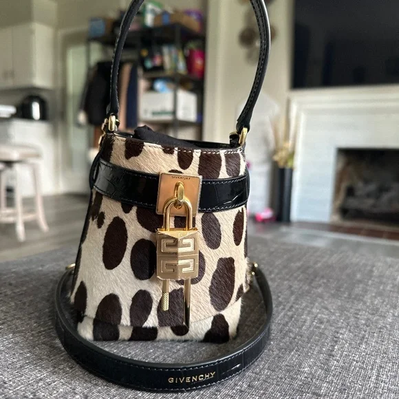 Givenchy Cow Print Purse - Picture 1 of 2